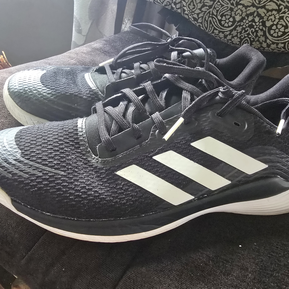 Adidas Black and White Sneakers